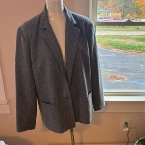 Vintage Hannington Wool Grey Blazer